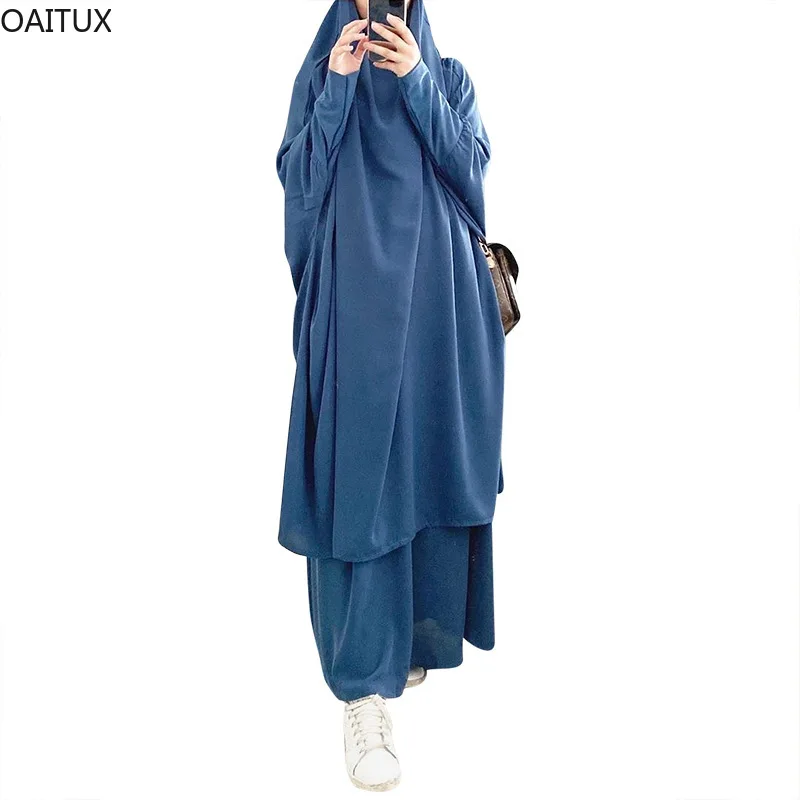 15 Colors Muslim Women Hijab Dress Prayer Garment dress Abaya Long Khimar Ramadan Gown Abayas Skirt Sets Islamic Clothes Niqab
15 Colors Muslim Women Hijab Dress Prayer Garment dress Abaya Long Khimar Ramadan Gown Abayas Skirt Sets Islamic Clothes Niqab