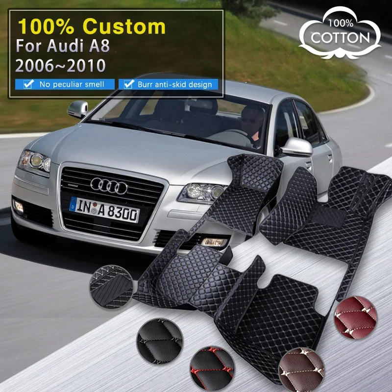 Quality RHD Car Floor Mats For Audi A8 D3 4E 2006~2010 Carpet Luxury Leather Mat Durable Rug Interior Part Anti Dirt Pad Car Acc
Quality RHD Car Floor Mats For Audi A8 D3 4E 2006~2010 Carpet Luxury Leather Mat Durable Rug Interior Part Anti Dirt Pad Car Acc