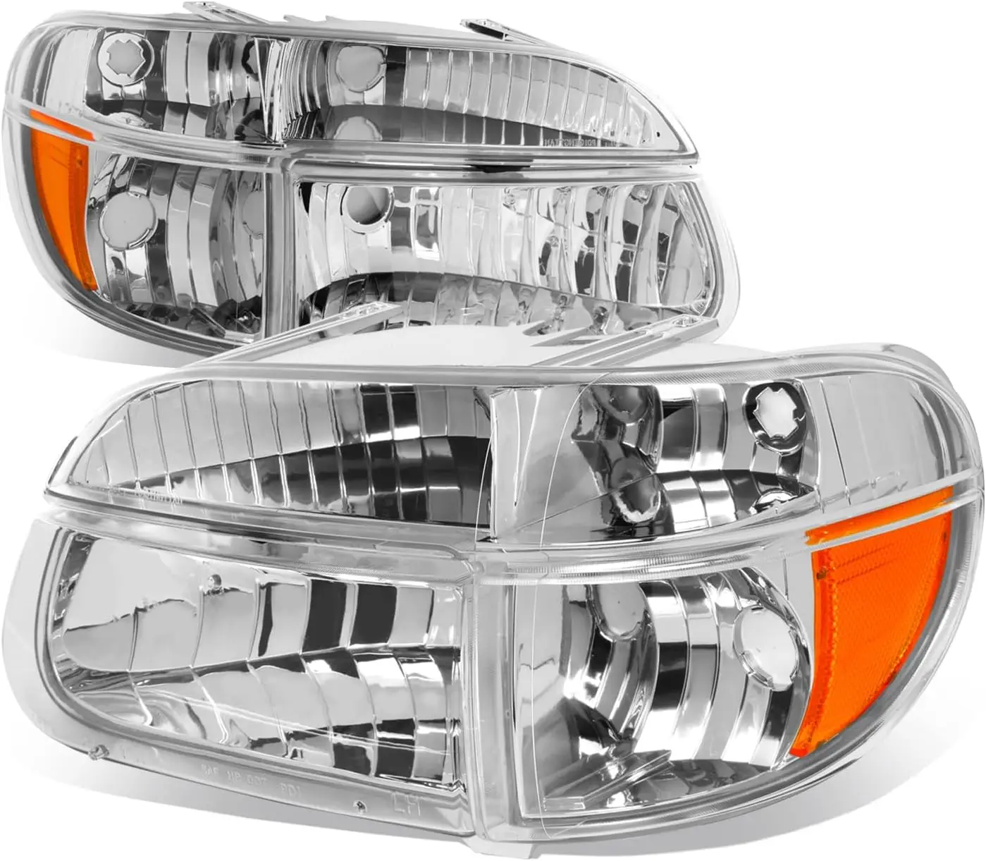 Headlights Assembly Compatible with 1995-2001 Ford Mercury Explorer Mountaineer, 4Pcs Driver and Passenger Side Halogen Headlamp
Headlights Assembly Compatible with 1995-2001 Ford Mercury Explorer Mountaineer, 4Pcs Driver and Passenger Side Halogen Headlamp