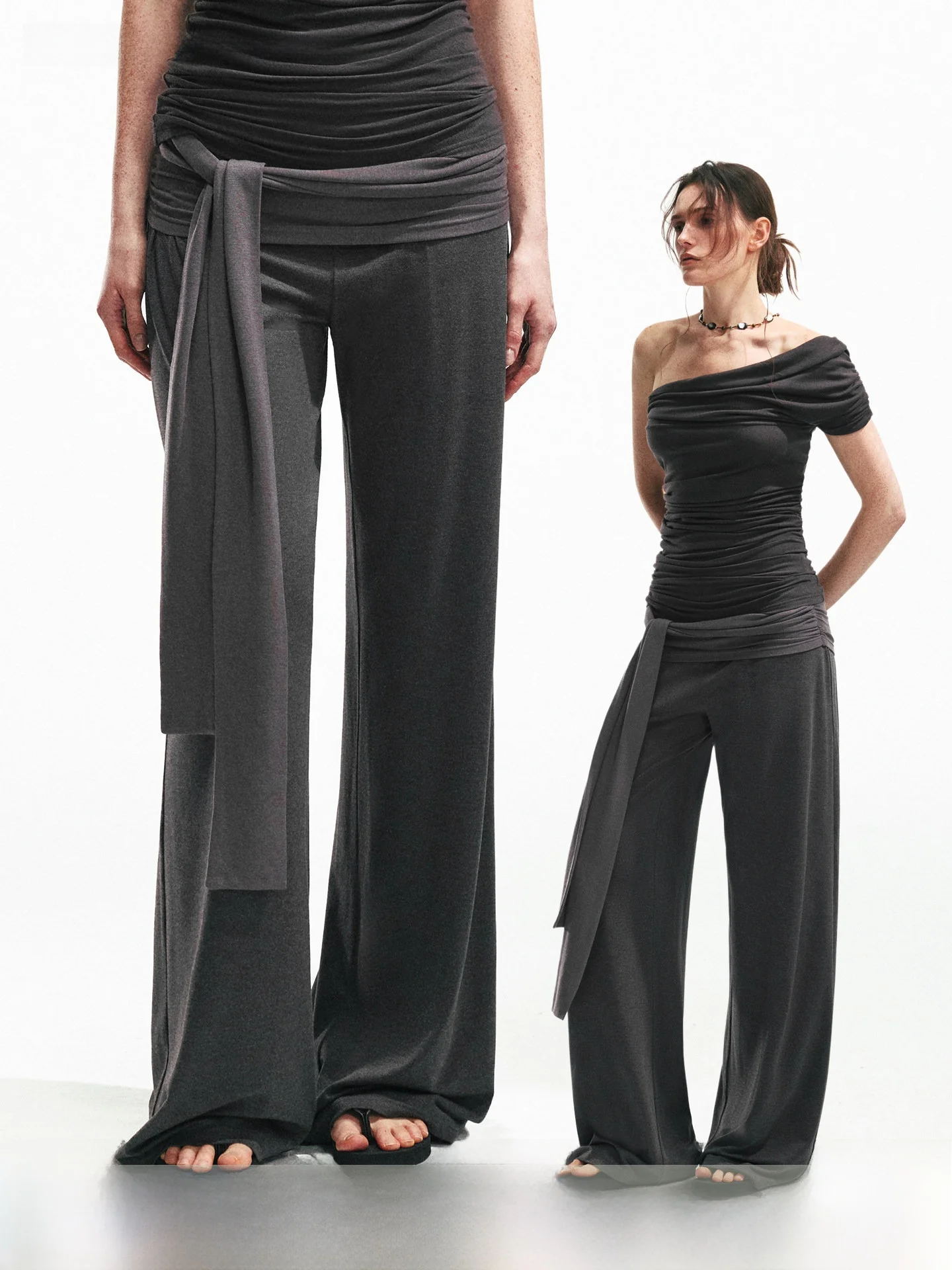 While Away Casual Wide Leg Pants High Waist Trousers Yoga Sports Loose Fit Straight Cut Multi-Functional Slimming Long Trousers
While Away Casual Wide Leg Pants High Waist Trousers Yoga Sports Loose Fit Straight Cut Multi-Functional Slimming Long Trousers