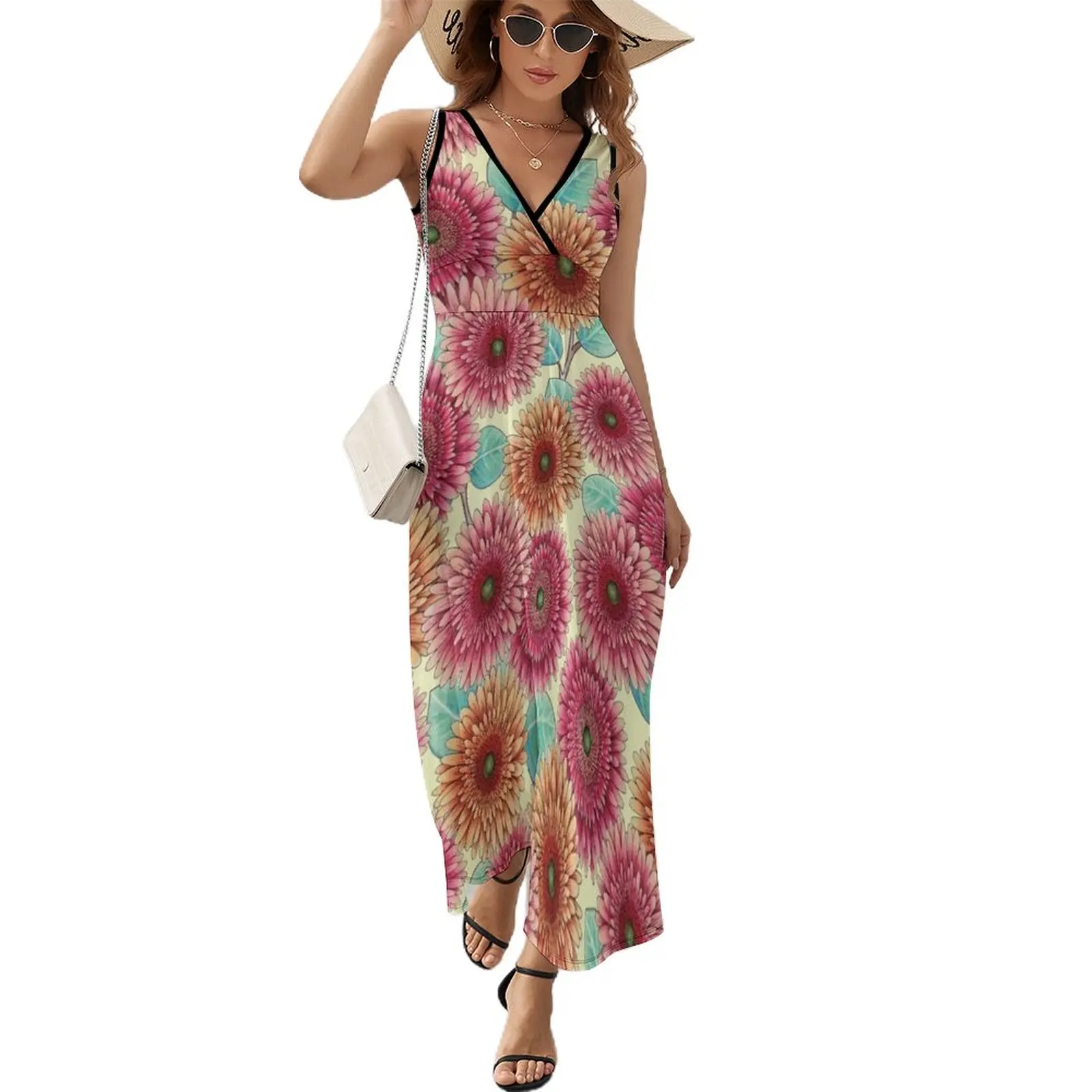 Gerbera Daisies Sleeveless Dress luxury evening dresses 2024 Evening gown women's summer dress 2024 clothing women summer 2024
Gerbera Daisies Sleeveless Dress luxury evening dresses 2024 Evening gown women's summer dress 2024 clothing women summer 2024