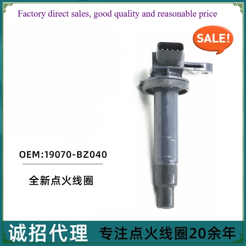 Ignition Coil 19070-BZ040 for Daihatsu FAW Senia M80 1.5L, OEM Replacement Parts 3SZ Engine
Ignition Coil 19070-BZ040 for Daihatsu FAW Senia M80 1.5L, OEM Replacement Parts 3SZ Engine