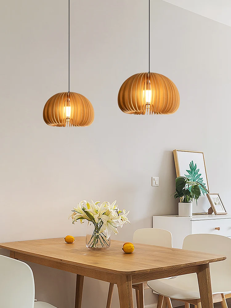 Modern Japanese Style Wood Pendant Light Dining Room Lamp Retro Hanging Lighting Living Room Vintage Chinese Wooden Art
Modern Japanese Style Wood Pendant Light Dining Room Lamp Retro Hanging Lighting Living Room Vintage Chinese Wooden Art