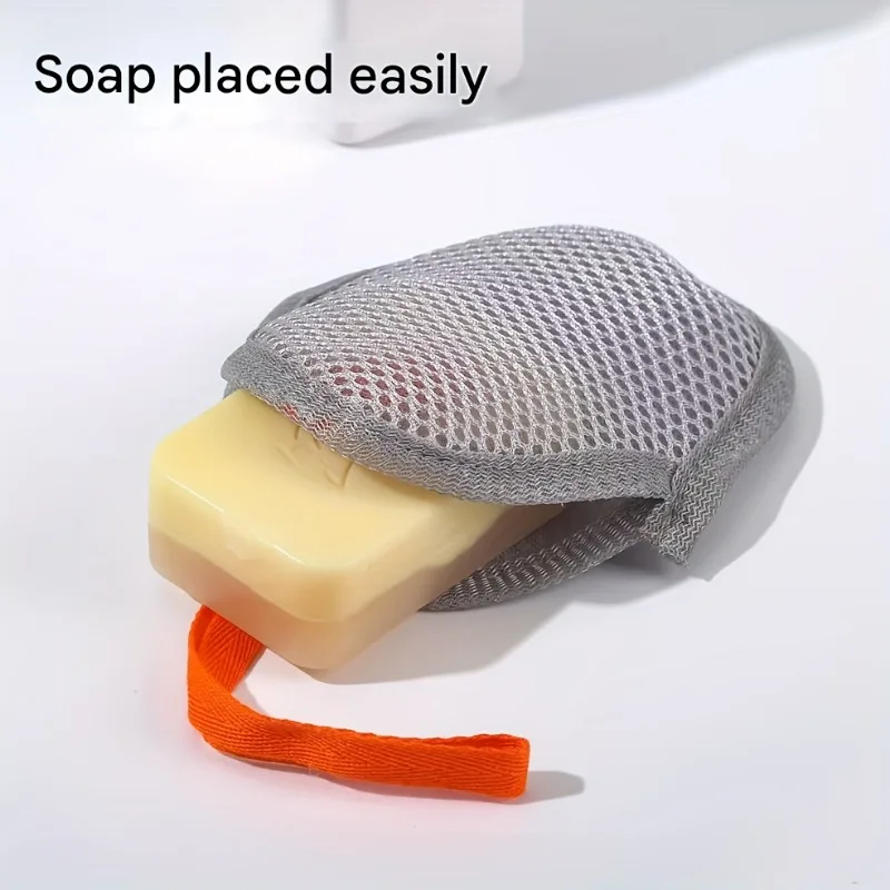 Soap Foaming Net Mesh Pouch Bubble Exfoliating Soap Saver Bag with Drawstring Facial Body Bar Soap Daily Shower Bath Clean Tools
Soap Foaming Net Mesh Pouch Bubble Exfoliating Soap Saver Bag with Drawstring Facial Body Bar Soap Daily Shower Bath Clean Tools