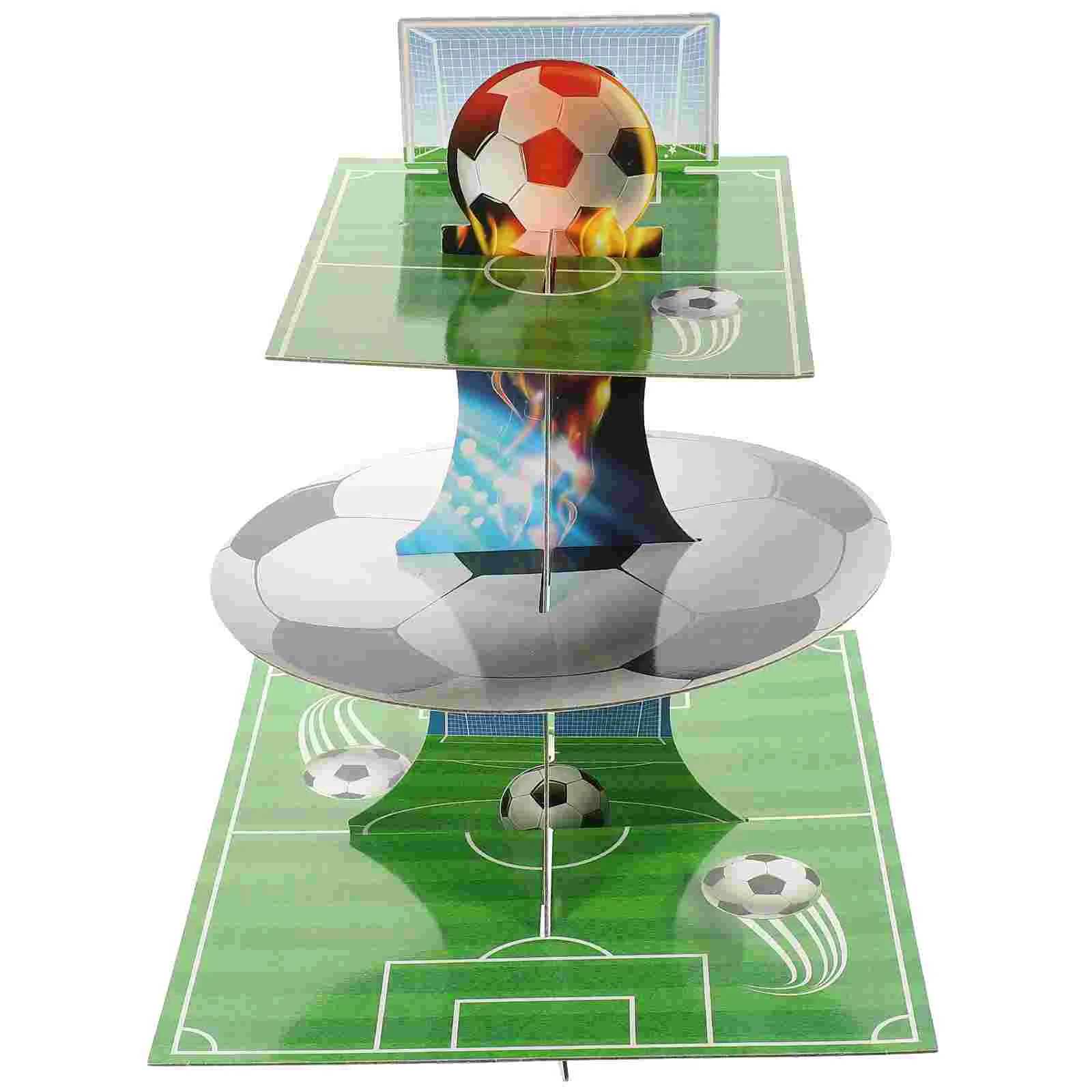 Football Cake Dessert Holder 3 Tiers Bright Color Unique Design Sturdy Premium Material Party Banquet
Football Cake Dessert Holder 3 Tiers Bright Color Unique Design Sturdy Premium Material Party Banquet