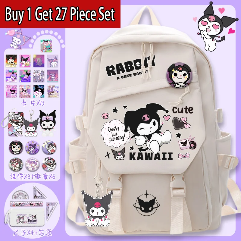 Kulom Backpack 2025 New Model Sanrio Backpack High Aesthetics Cute School Bag Large Capacity Back to School Backpack
Kulom Backpack 2025 New Model Sanrio Backpack High Aesthetics Cute School Bag Large Capacity Back to School Backpack