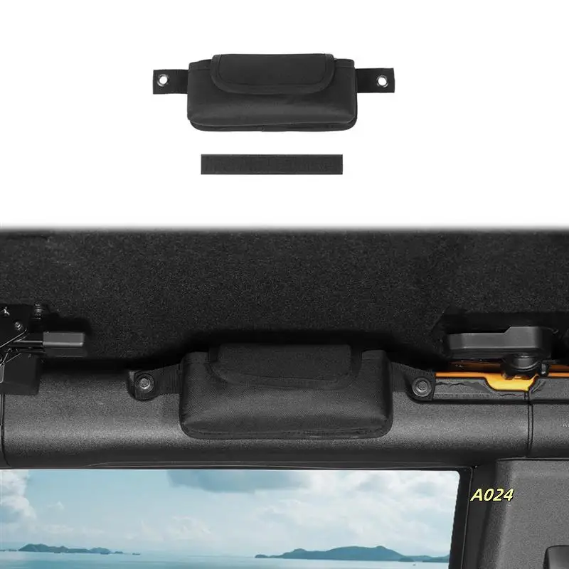 Front Door Roof Top Grab Handle Storage Bag Organizer For Ford Bronco 2021-2024 Car Interior Accessories
Front Door Roof Top Grab Handle Storage Bag Organizer For Ford Bronco 2021-2024 Car Interior Accessories