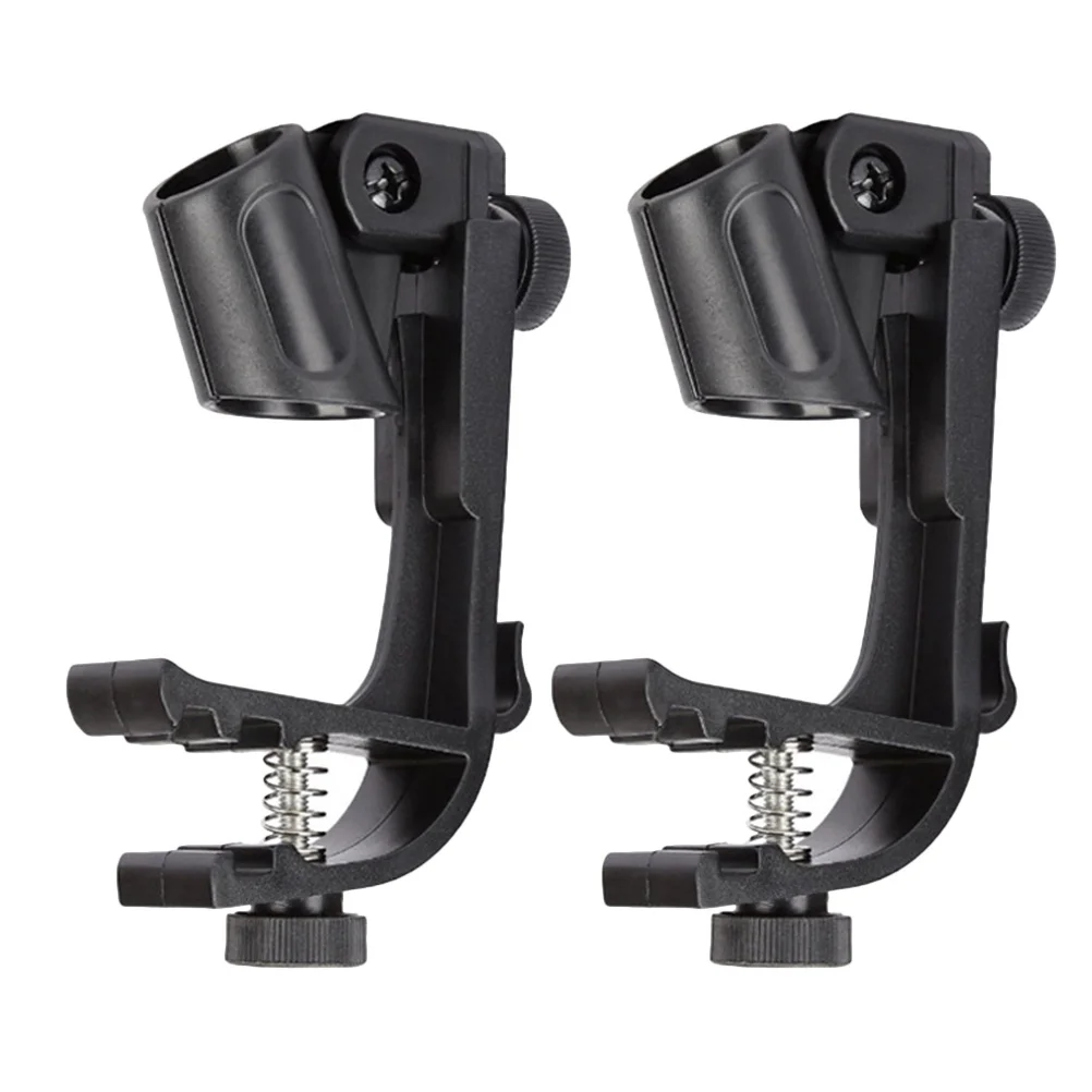 2Pcs Drum Mic Clips Metal Plastic Microphone Clamp Adjustable Drum Microphone Holder Shockproof Musical Instrument Clip 
2Pcs Drum Mic Clips Metal Plastic Microphone Clamp Adjustable Drum Microphone Holder Shockproof Musical Instrument Clip