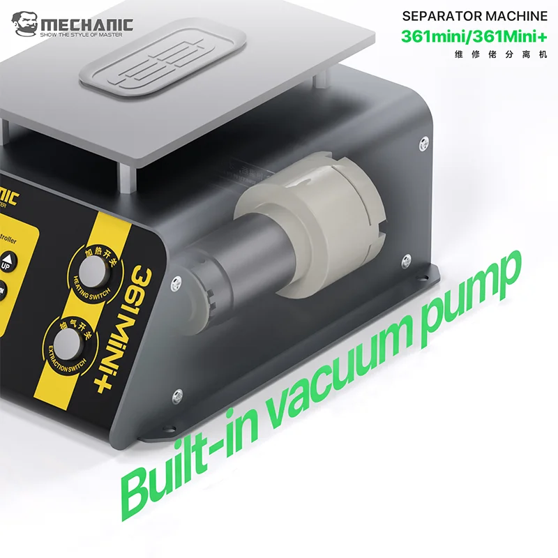 MECHANIC 361mini/361Mini+ Separation Machine Vacuum Adsorption Screen Removal Stability Four Speed Temperature Control