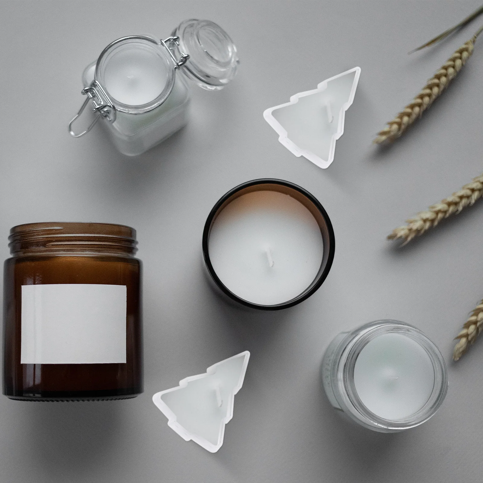 20pcs Christmas Tree Bell Tin Xmas Theme Diy Making Container Flame-Retardant Plastic Shell Wax Melt Mold For
20pcs Christmas Tree Bell Tin Xmas Theme Diy Making Container Flame-Retardant Plastic Shell Wax Melt Mold For