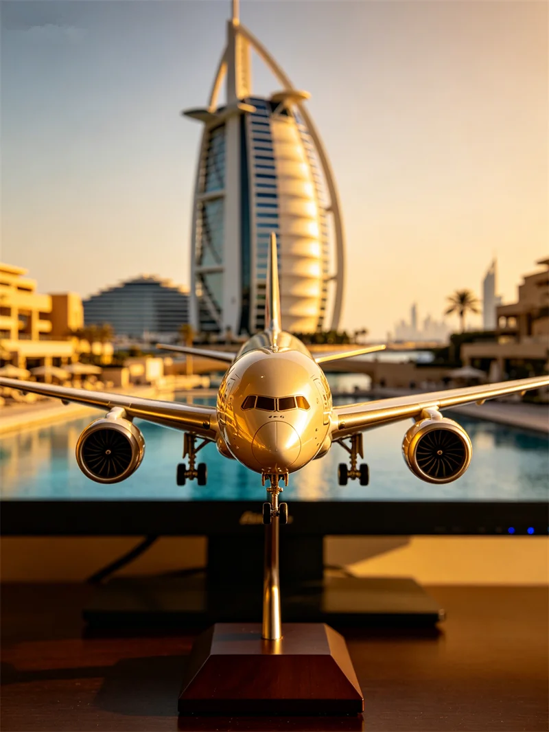 Масштабная модель самолета Emirates B787 из литой смолы 1:160 с подсветкой, коллекционная, для декора и демонстрации, для фанатов авиации
Масштабная модель самолета Emirates B787 из литой смолы 1:160 с подсветкой, коллекционная, для декора и демонстрации, для фанатов авиации