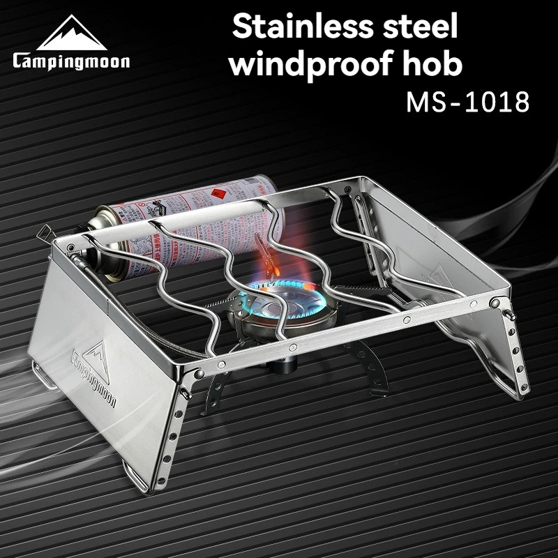 MS-1018 Portable Stainless Steel Windproof Cooking Rack for Barbecue, Set of 4 Cooking Pans, Tray Support, Heavy-duty Cooking Ra
MS-1018 Portable Stainless Steel Windproof Cooking Rack for Barbecue, Set of 4 Cooking Pans, Tray Support, Heavy-duty Cooking Ra