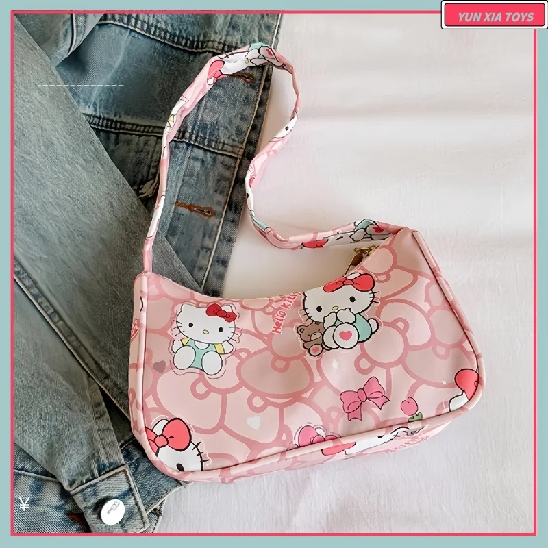 New Hello Kitty Black Beautiful And Cute Shoulder Bag Fashionable And Versatile Ladies Shopping Handheld Crossbody Bag
New Hello Kitty Black Beautiful And Cute Shoulder Bag Fashionable And Versatile Ladies Shopping Handheld Crossbody Bag