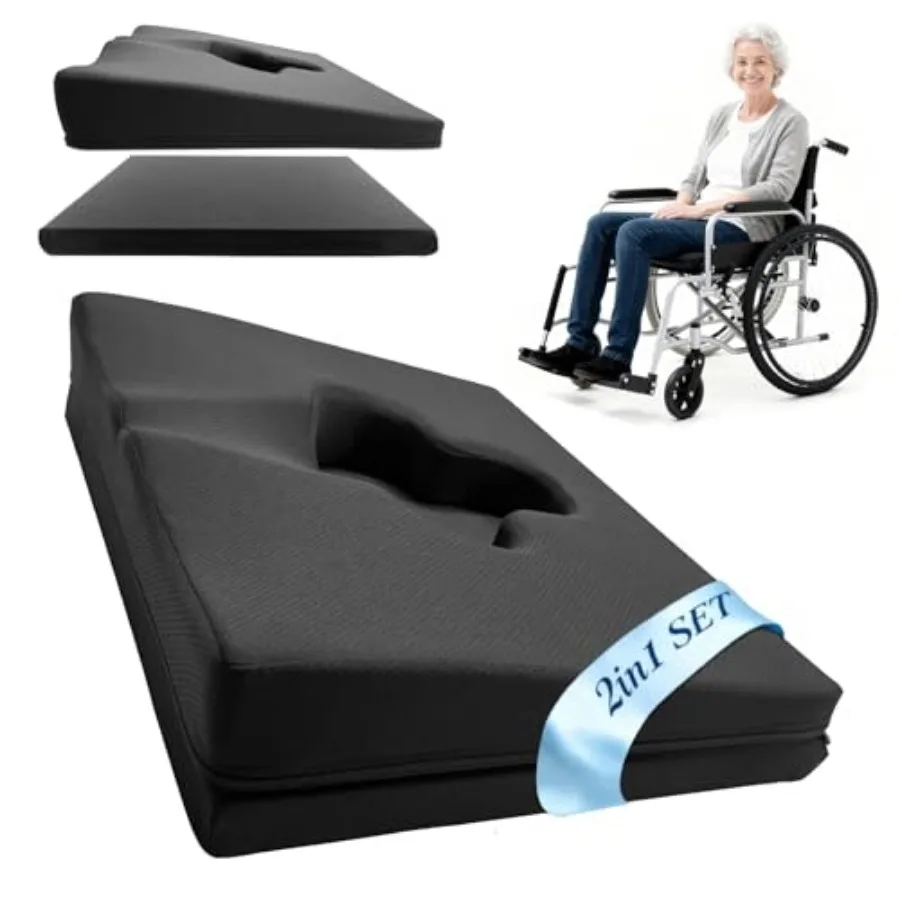 Gel Wheelchair Seat CushionBed Sore Cushions for Butt Office Chair Pressure Sore cushion Memory Foam Pillow for bed Pressure Ul
Gel Wheelchair Seat CushionBed Sore Cushions for Butt Office Chair Pressure Sore cushion Memory Foam Pillow for bed Pressure Ul