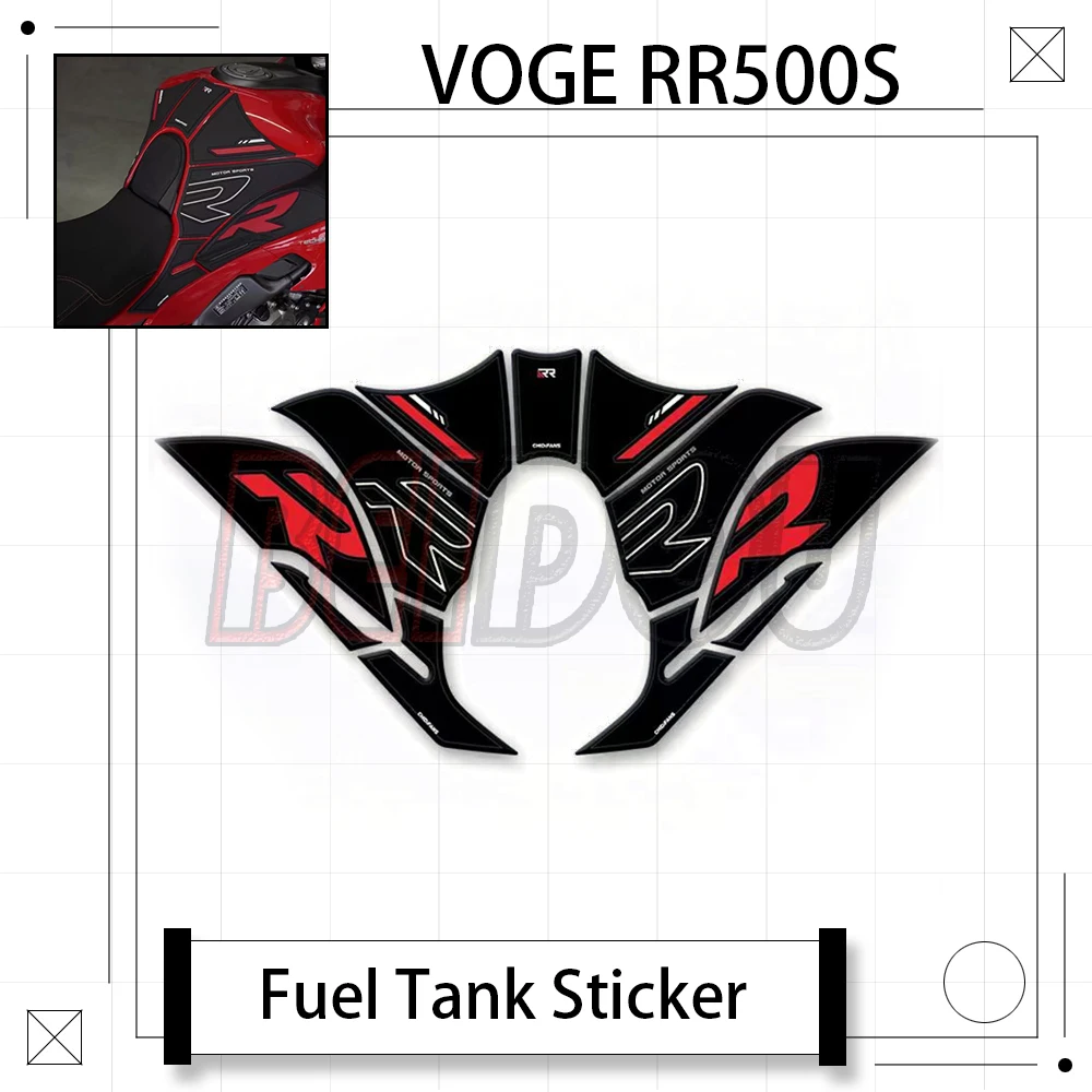 For Loncin VOGE RR500S RR 500S RR500 S 2025 Motorcycle Rubber Fuel Tank Sticker Anti-slip Anti-scratch Protective Sticker
For Loncin VOGE RR500S RR 500S RR500 S 2025 Motorcycle Rubber Fuel Tank Sticker Anti-slip Anti-scratch Protective Sticker