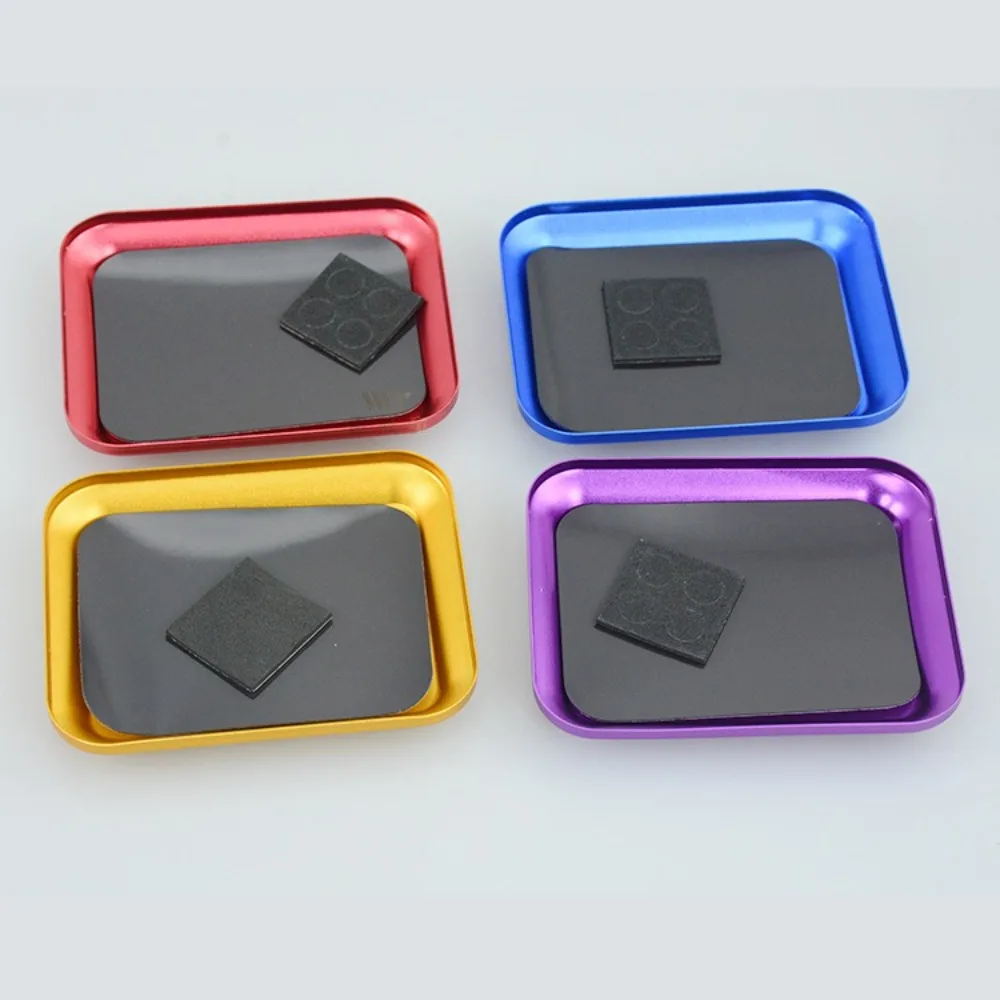 Magnetic Screw Tray Plate Aluminium Alloy Loss Proof RC Repair Tool Rectangular RC Car Accessories Model Repair Tools
Magnetic Screw Tray Plate Aluminium Alloy Loss Proof RC Repair Tool Rectangular RC Car Accessories Model Repair Tools