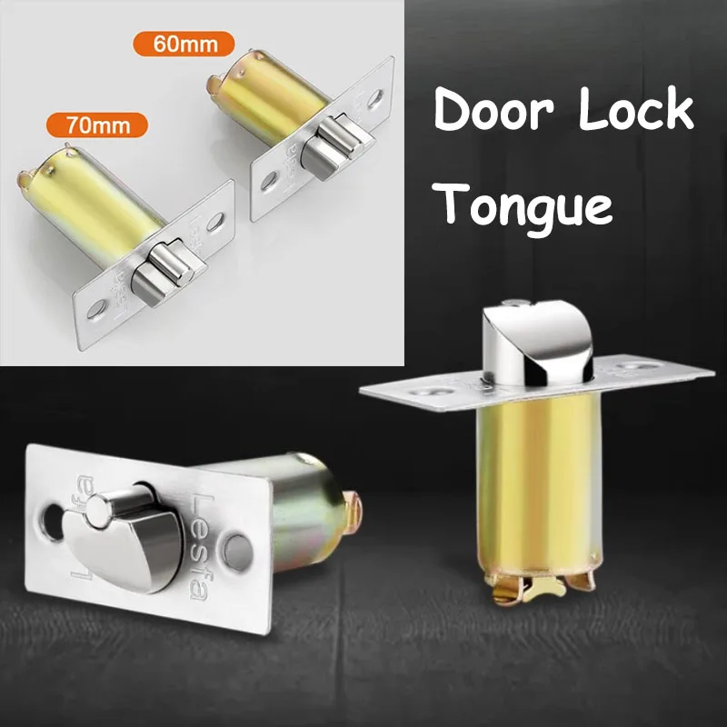 60mm/70mm Door Lock Tongue Zinc Alloy Three-column Ball Extended Three-handle Lock Body Margin for Bedroom Bathroom Security
60mm/70mm Door Lock Tongue Zinc Alloy Three-column Ball Extended Three-handle Lock Body Margin for Bedroom Bathroom Security