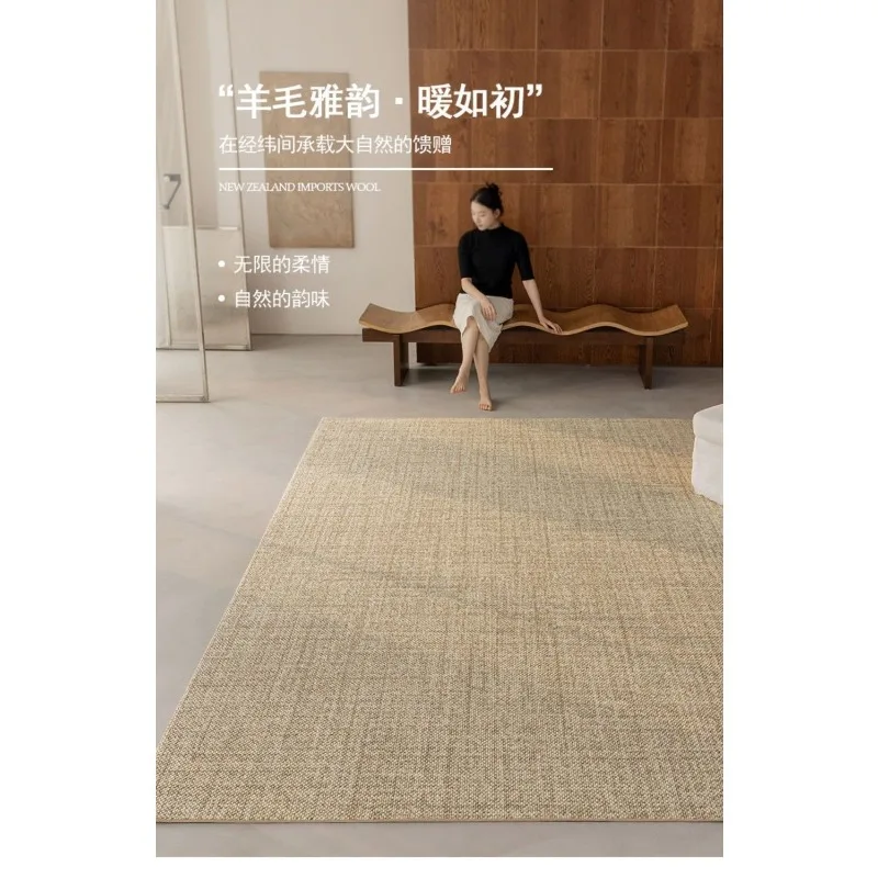 Imported Solid Color New Zealand Wool Carpet - Minimalist Light Luxury Premium Home Rug for Living Room, Bedside, &Bedroom Decor
Imported Solid Color New Zealand Wool Carpet - Minimalist Light Luxury Premium Home Rug for Living Room, Bedside, &Bedroom Decor