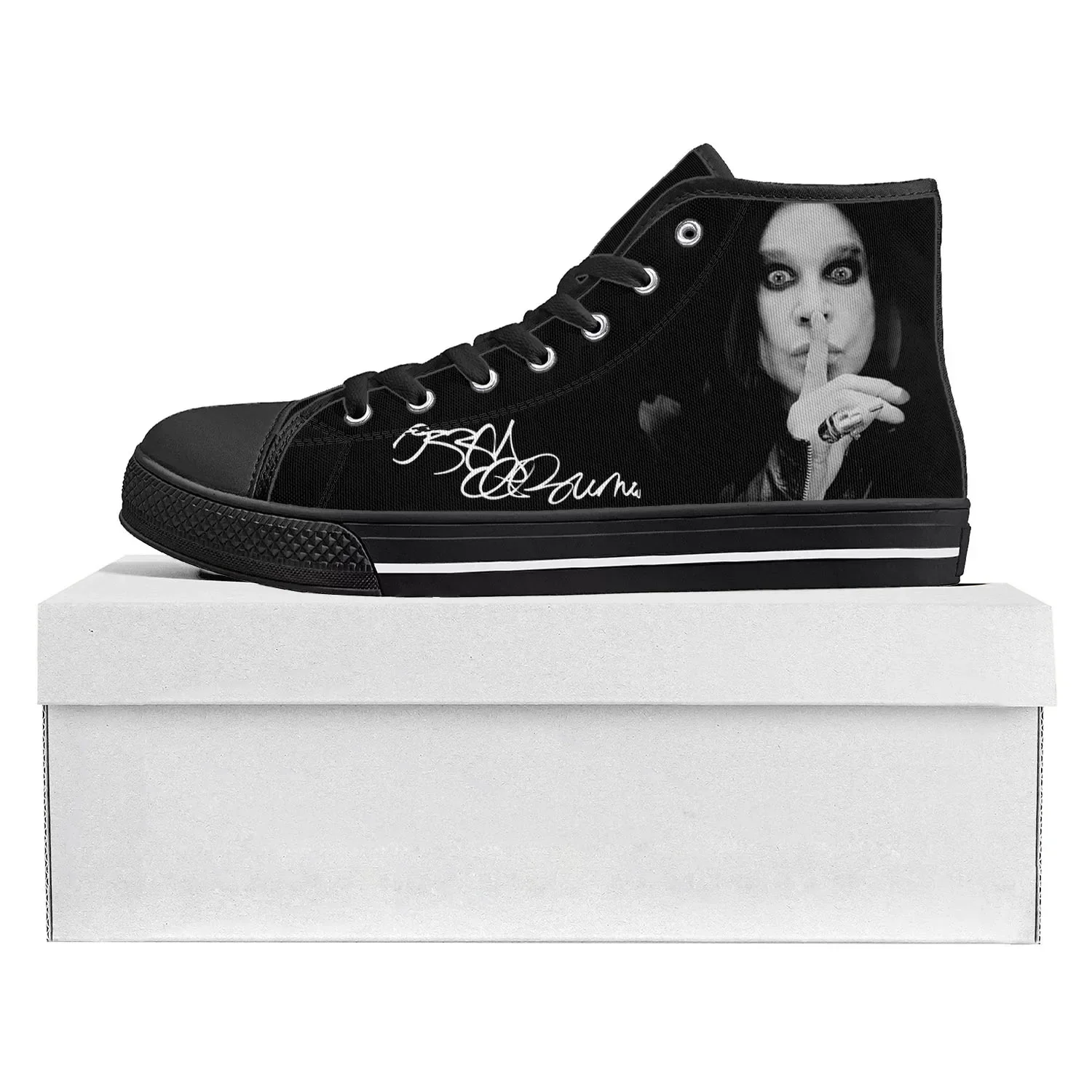 Ozzy Osbourne Metal Rock Singer Pop High Top High Quality Sneakers Mens Womens Teenager Canvas Sneaker Couple Shoes Custom ShoeC
Ozzy Osbourne Metal Rock Singer Pop High Top High Quality Sneakers Mens Womens Teenager Canvas Sneaker Couple Shoes Custom ShoeC
