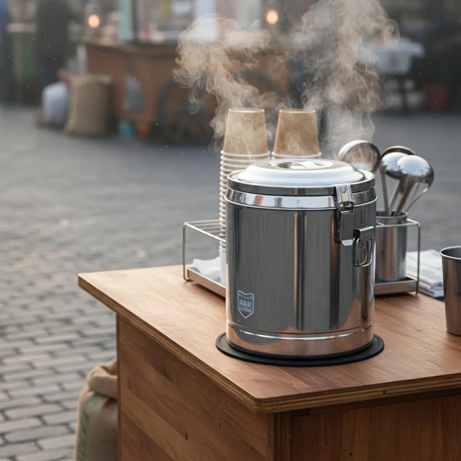 Stainless Steel Insulated Barrel Leak-Resistant Design Professional Milk Tea Container Hot and Cold Drink Dispenser Easy To
Stainless Steel Insulated Barrel Leak-Resistant Design Professional Milk Tea Container Hot and Cold Drink Dispenser Easy To