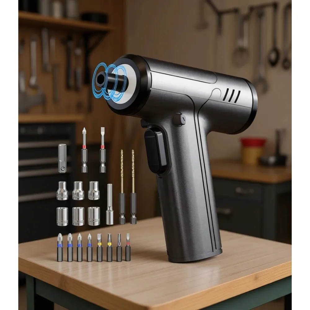 Cordless Precision Electric Screwdriver Kit 3.6V 0.15-5Nm Torque 30 S2 Bits 2000mAh for Electronics Repair
Cordless Precision Electric Screwdriver Kit 3.6V 0.15-5Nm Torque 30 S2 Bits 2000mAh for Electronics Repair