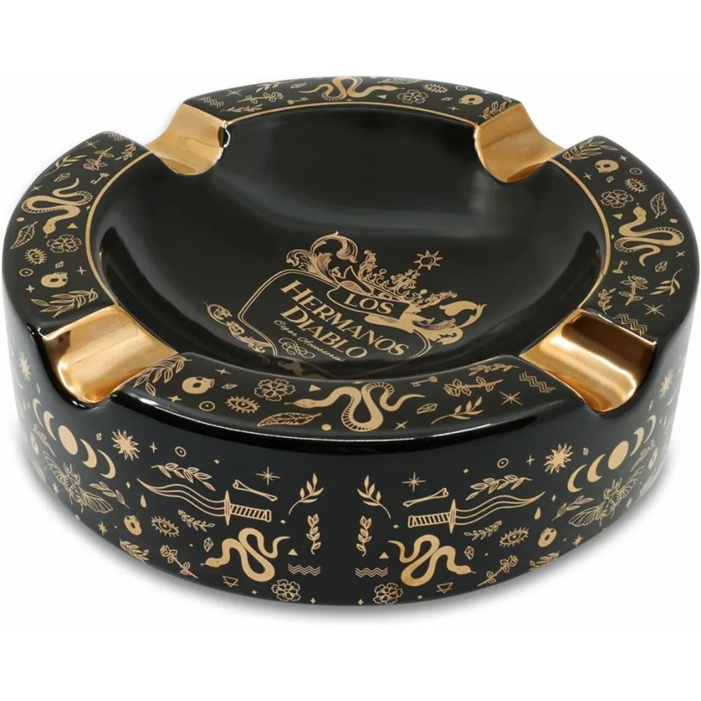 Пепельница для сигар для наружного патио в помещении, керамическая пепельница Fancy & Cool, 4 держателя, идеальная cenicero для ваших сигарет, Luxu
Пепельница для сигар для наружного патио в помещении, керамическая пепельница Fancy & Cool, 4 держателя, идеальная cenicero для ваших сигарет, Luxu