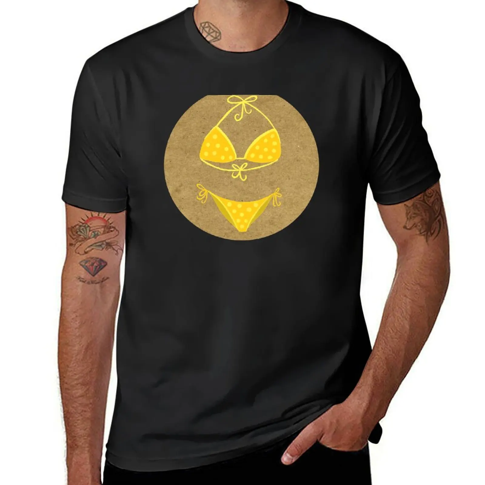 Yellow Polka Dot Bikini on Kraft T-Shirt anime figures oversizeds graphic t shirt vintage vintage graphic tee men tshirt
Yellow Polka Dot Bikini on Kraft T-Shirt anime figures oversizeds graphic t shirt vintage vintage graphic tee men tshirt