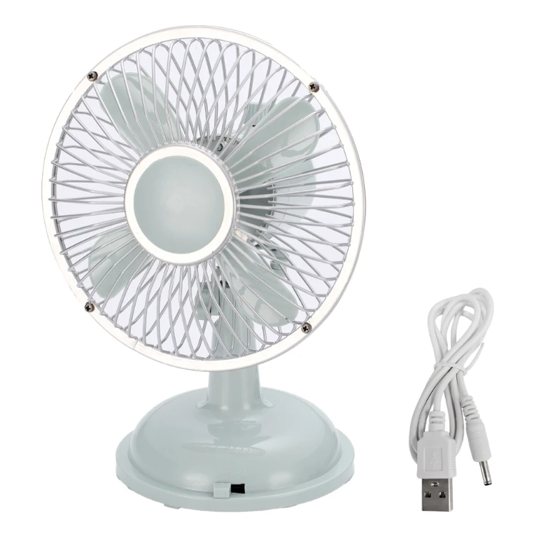 D7YC 2-Speed Oscillating Table Fan 5.7'' Vintaged USB/AA Battery Power Desk Fan Cooling Fan
D7YC 2-Speed Oscillating Table Fan 5.7'' Vintaged USB/AA Battery Power Desk Fan Cooling Fan