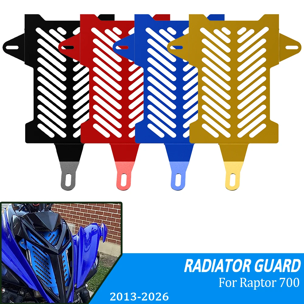 Motorcycle Radiator Grille Cover Guard Protection Protector Grill For Yamaha Raptor 700 YFM700 R Raptor700 YFM 700 2013-2026
Motorcycle Radiator Grille Cover Guard Protection Protector Grill For Yamaha Raptor 700 YFM700 R Raptor700 YFM 700 2013-2026