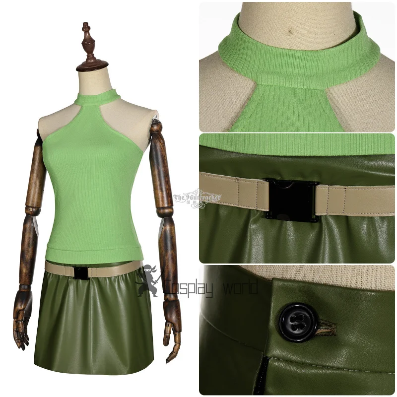 Новый аниме Scarah Screams Косплей Костюм Scream Squad Модная униформа Рождество Хэллоуин Карнавальная вечеринка Женская одежда
Новый аниме Scarah Screams Косплей Костюм Scream Squad Модная униформа Рождество Хэллоуин Карнавальная вечеринка Женская одежда