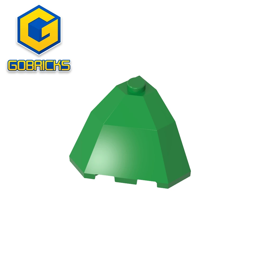 Gobricks GDS-2229 Клин с наклонным покрытием 3 x 3 x 2, граненый верх, совместимый с lego 2463, детские строительные блоки «сделай сам», технические
Gobricks GDS-2229 Клин с наклонным покрытием 3 x 3 x 2, граненый верх, совместимый с lego 2463, детские строительные блоки «сделай сам», технические