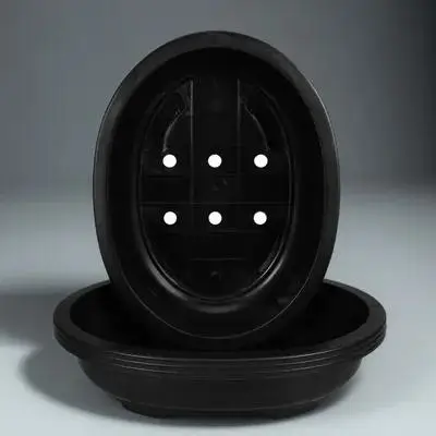 4Pcs Oval Large Flower Pot Bonsai Planter Plastic Planting Container for Home Garden Decor Indoor Outdoor Use Flower Pot
4Pcs Oval Large Flower Pot Bonsai Planter Plastic Planting Container for Home Garden Decor Indoor Outdoor Use Flower Pot