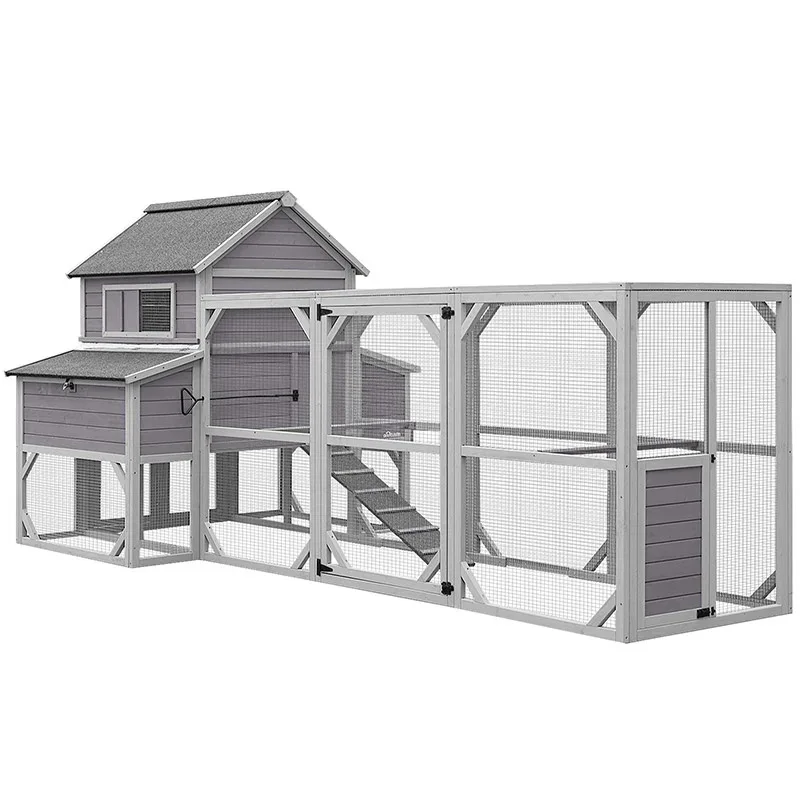 134.5" Extra Large Chicken Coop with Run for 8-10 Chickens ( Inner Space 55.12ft²)
134.5" Extra Large Chicken Coop with Run for 8-10 Chickens ( Inner Space 55.12ft²)