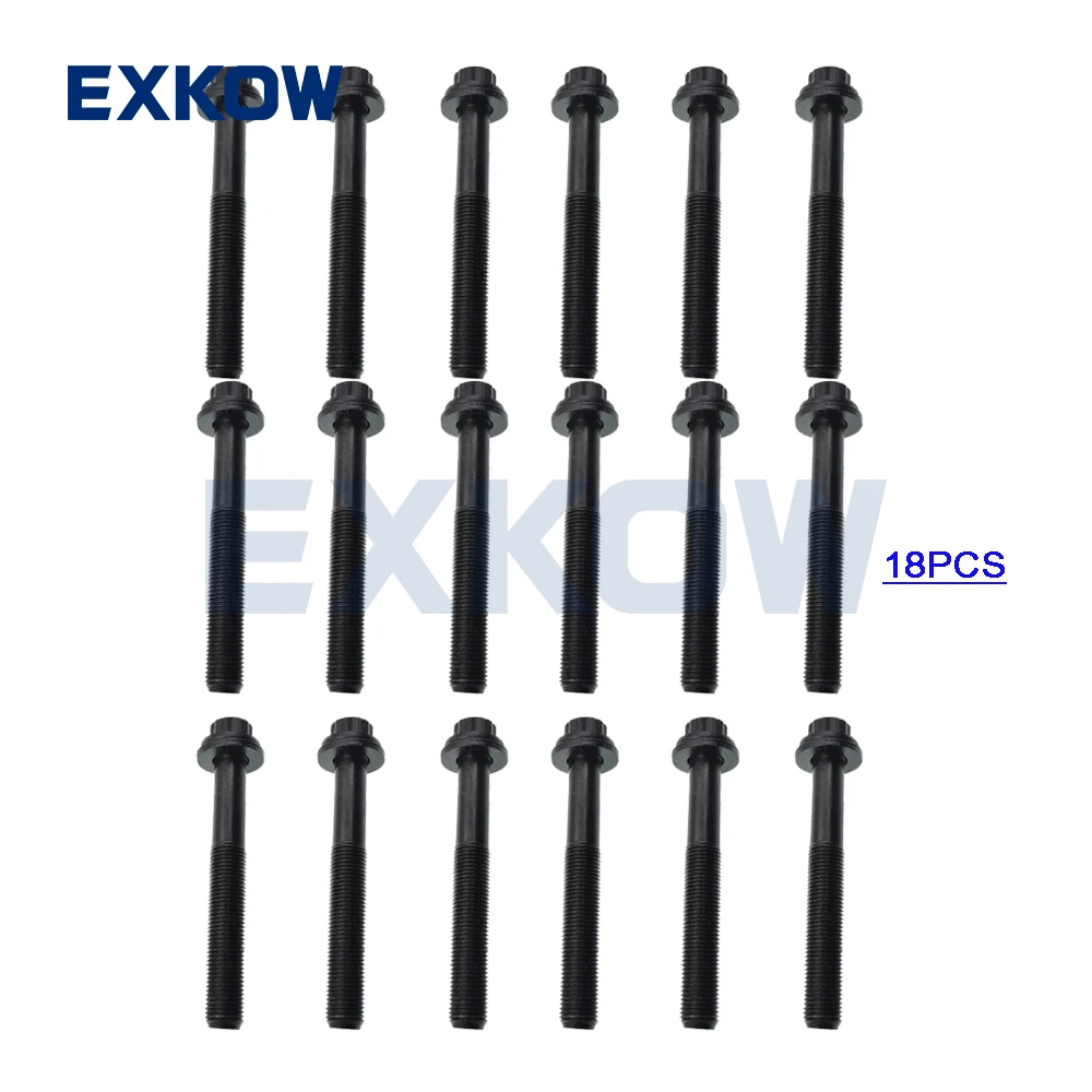 18PCS Cylinder Head Bolt for Mitsubishi L200 Triton 2005-2015 KA4T KB4T 1005A327 1005B373
18PCS Cylinder Head Bolt for Mitsubishi L200 Triton 2005-2015 KA4T KB4T 1005A327 1005B373