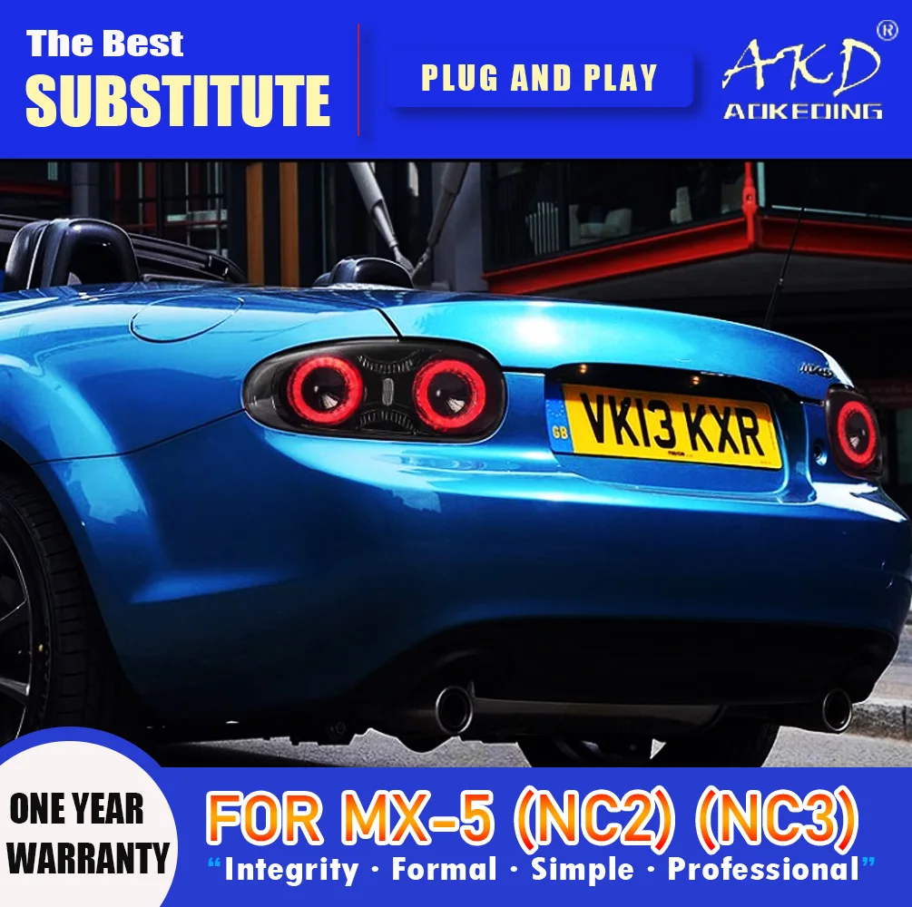 Задний фонарь AKD для Mazda MX-5 (NC2) (NC3) Светодиодный задний фонарь 2008-2014 MX5 Задний противотуманный тормозной сигнал поворота Автомобильные аксессуары
Задний фонарь AKD для Mazda MX-5 (NC2) (NC3) Светодиодный задний фонарь 2008-2014 MX5 Задний противотуманный тормозной сигнал поворота Автомобильные аксессуары