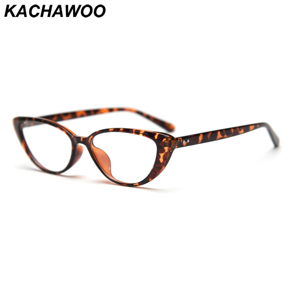 Kachawoo винтажная оправа для очков для женщин, черный леопардовый коричневый TR90, маленькие очки «кошачий глаз», женские модные украшения, прозрачные линзы
Kachawoo винтажная оправа для очков для женщин, черный леопардовый коричневый TR90, маленькие очки «кошачий глаз», женские модные украшения, прозрачные линзы