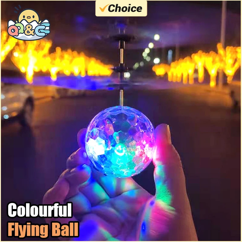 New Flying Ball Luminous Kid's Flight Balls Electronic Infrared Induction Aircraft Remote Control Toys LED Light Mini Helicopter
New Flying Ball Luminous Kid's Flight Balls Electronic Infrared Induction Aircraft Remote Control Toys LED Light Mini Helicopter