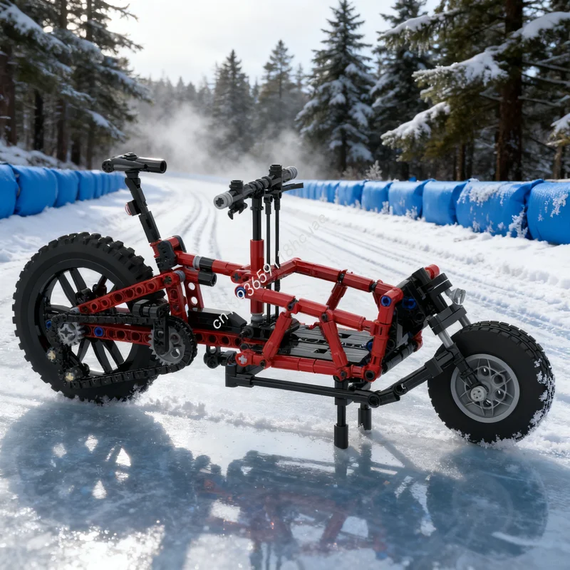 352pcs MOC Technical Riese Müller Load Cargobike Red Model Building Blocks Construction Festival Gift Idea Education Toy Brick
352pcs MOC Technical Riese Müller Load Cargobike Red Model Building Blocks Construction Festival Gift Idea Education Toy Brick