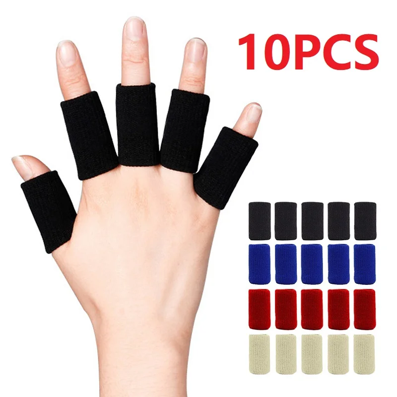 10Pcs Comfortable Finger Brace Splint Sleeve Thumb Support Protector Elastic Breathable Stabilizers for Golf GEFXLQ03
10Pcs Comfortable Finger Brace Splint Sleeve Thumb Support Protector Elastic Breathable Stabilizers for Golf GEFXLQ03