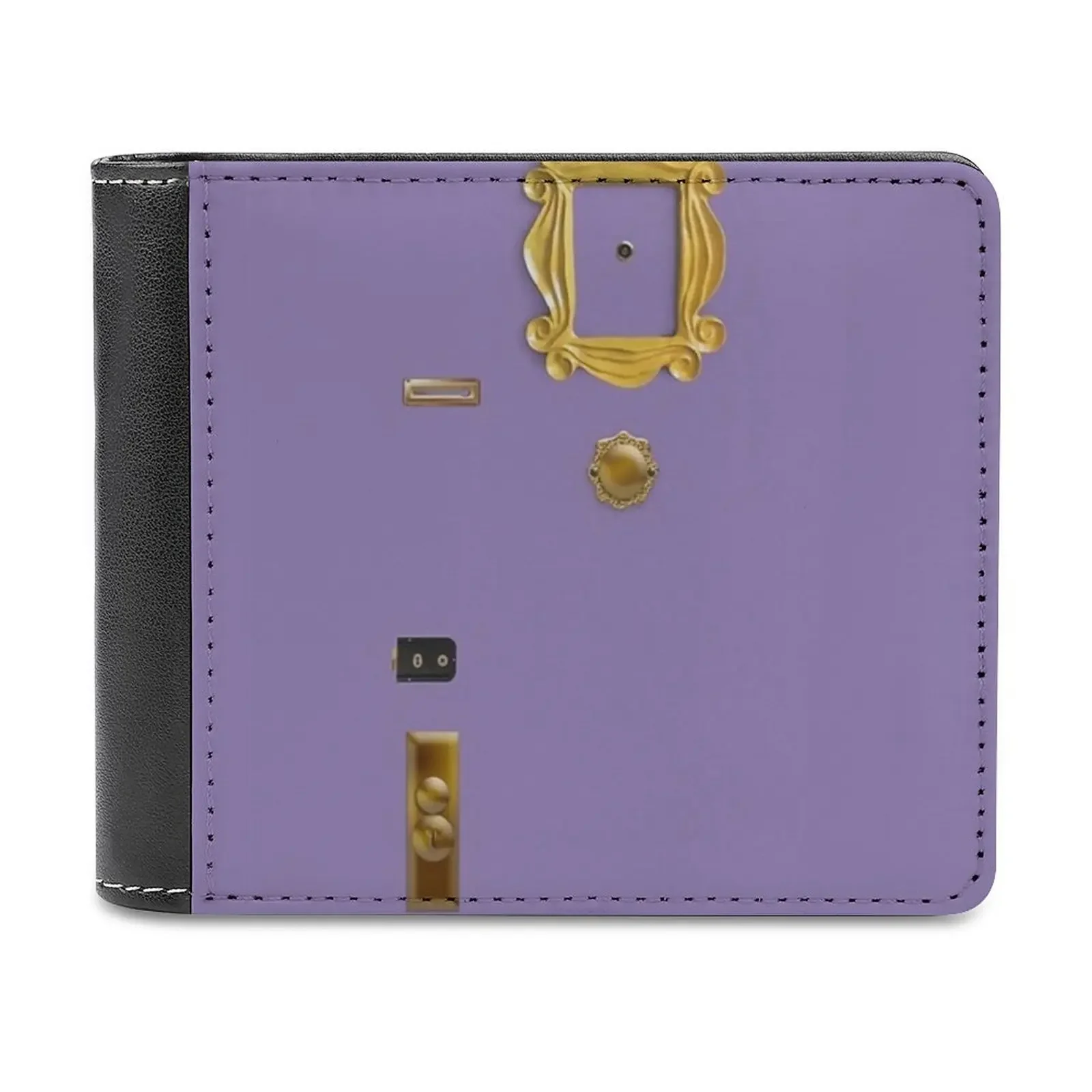 Friend Apartment Door Men'S Wallet Leisure Travel Lightweight Portable Wallets Short Style Male Purse Unisex
Friend Apartment Door Men'S Wallet Leisure Travel Lightweight Portable Wallets Short Style Male Purse Unisex