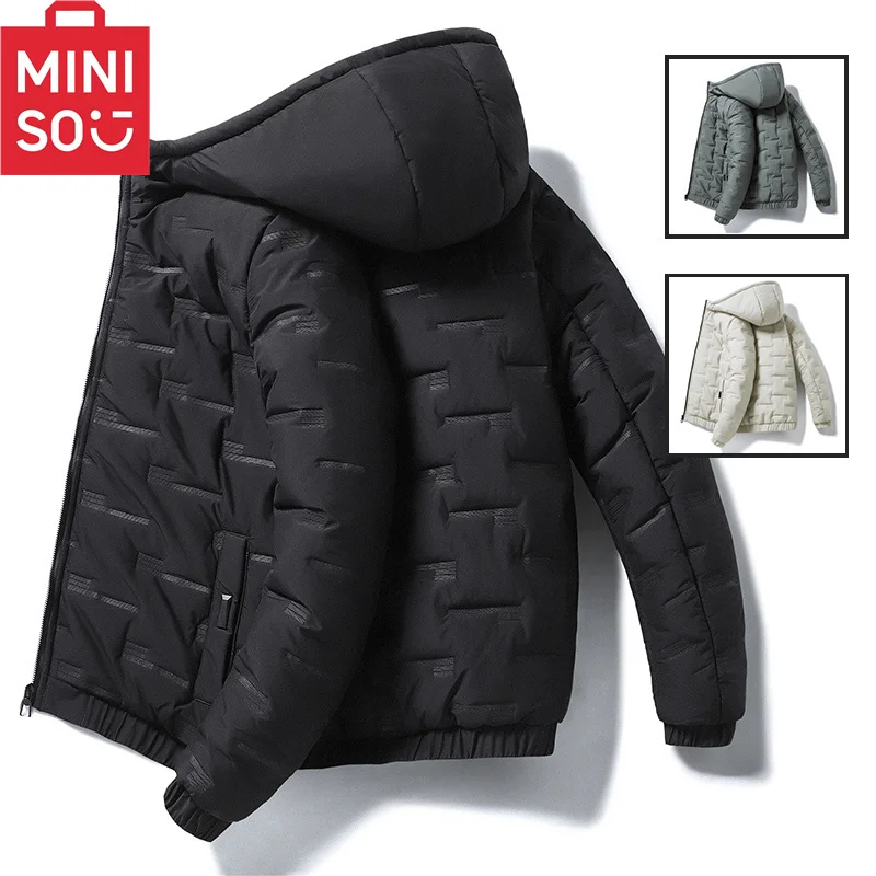 MINISO, пуховая хлопковая куртка, Мужская хлопковая куртка, Мужская зимняя куртка с капюшоном, теплая и Повседневная простая модель
MINISO, пуховая хлопковая куртка, Мужская хлопковая куртка, Мужская зимняя куртка с капюшоном, теплая и Повседневная простая модель