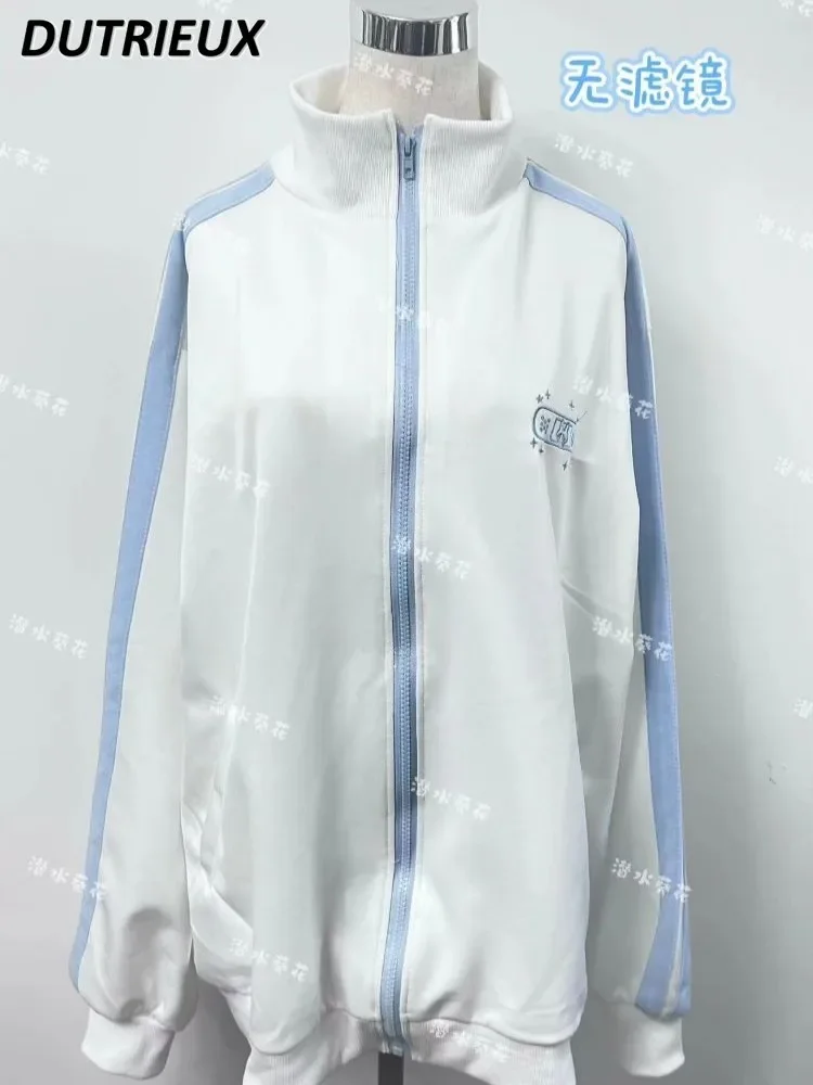 Spring Autumn Women's Coats Fashion Japanese Style Mid-length Loose Jackets for Lady High Street Style Casual Coat Female
Spring Autumn Women's Coats Fashion Japanese Style Mid-length Loose Jackets for Lady High Street Style Casual Coat Female