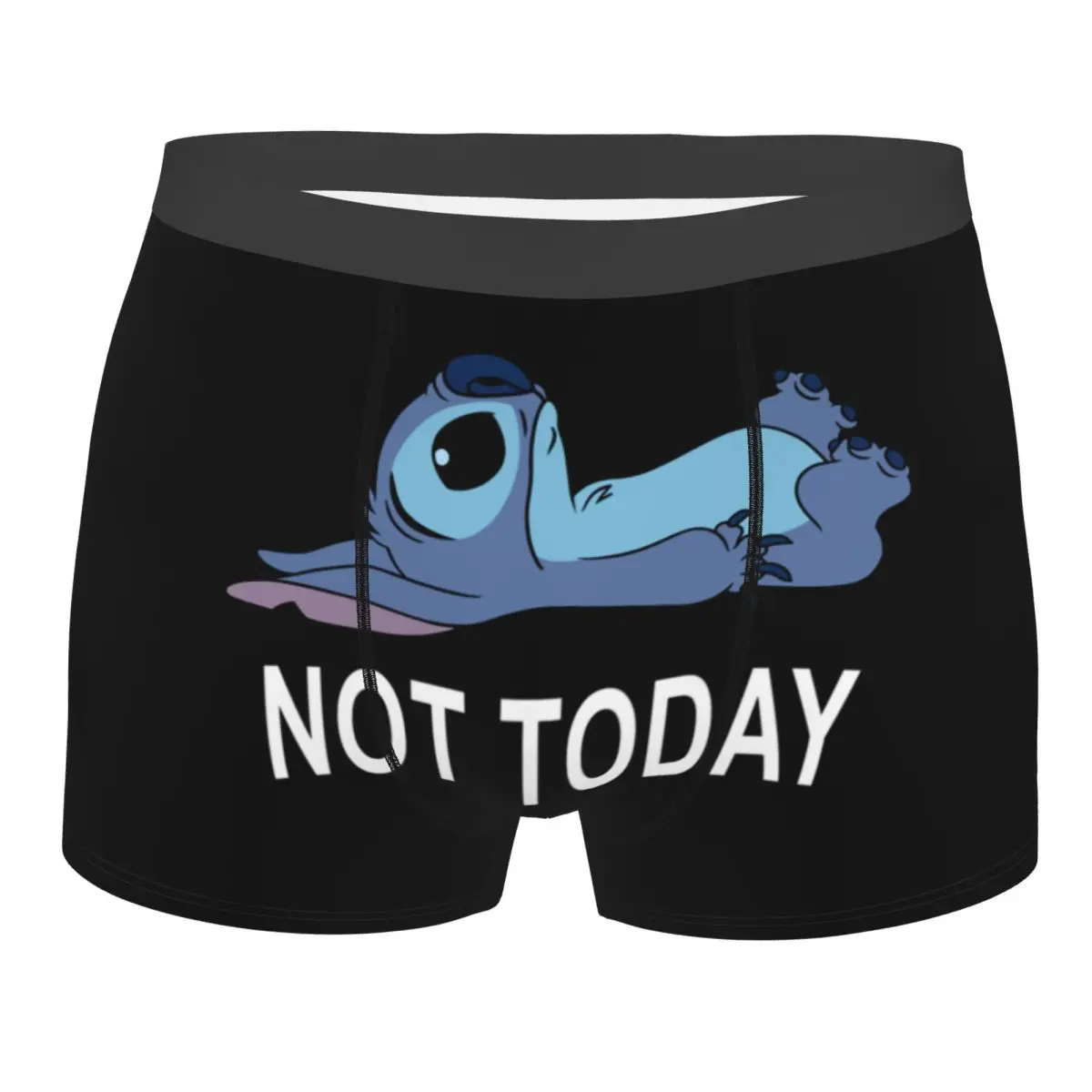 Мужские трусы-боксеры Custom Fashion Not Today Stitch: дышащие, с комиксным принтом, нижнее белье
Мужские трусы-боксеры Custom Fashion Not Today Stitch: дышащие, с комиксным принтом, нижнее белье