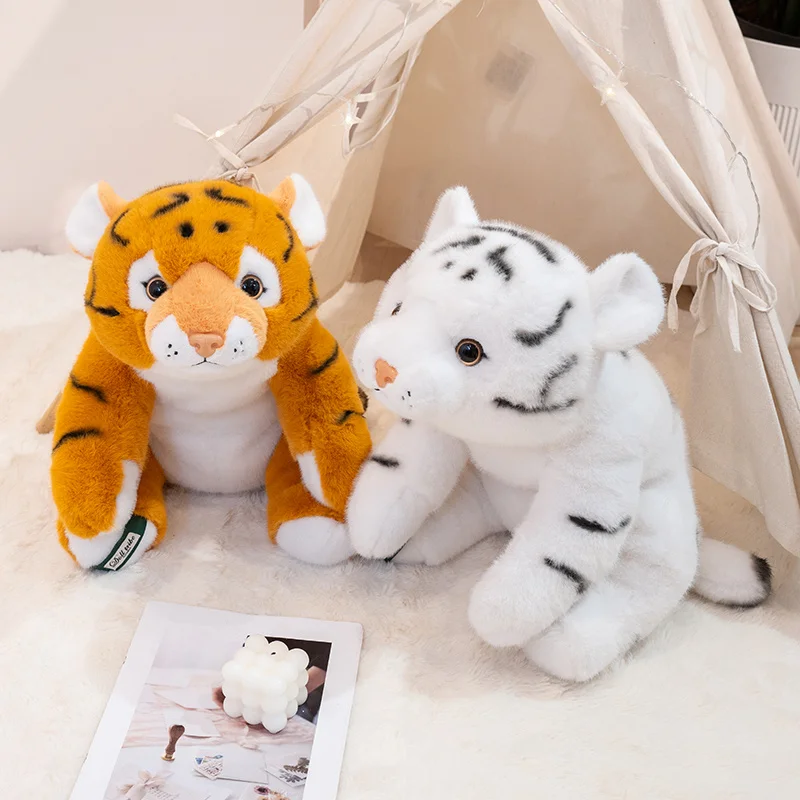 Simulation Creative Soft Fluffty Tiger Cubs Stuffed Animal Cute Panthera Tigris Plushie Doll Lie Prone Funny Toys for Girls Gift
Simulation Creative Soft Fluffty Tiger Cubs Stuffed Animal Cute Panthera Tigris Plushie Doll Lie Prone Funny Toys for Girls Gift