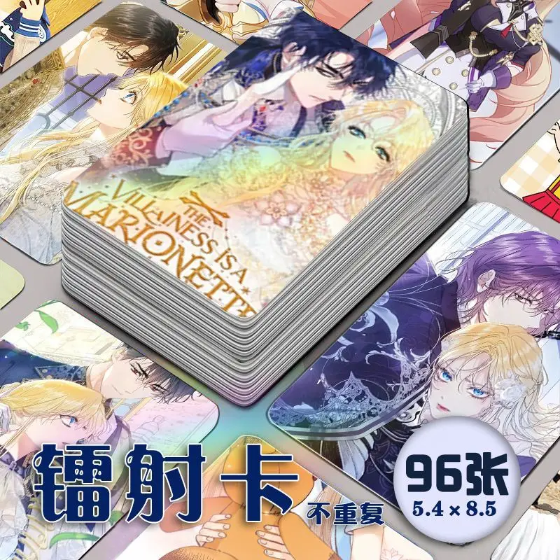 96 Pc/set The Villainess Is a Marionette Lomo Card Album Comic Characters Photocard Fans Collection Cards
96 Pc/set The Villainess Is a Marionette Lomo Card Album Comic Characters Photocard Fans Collection Cards