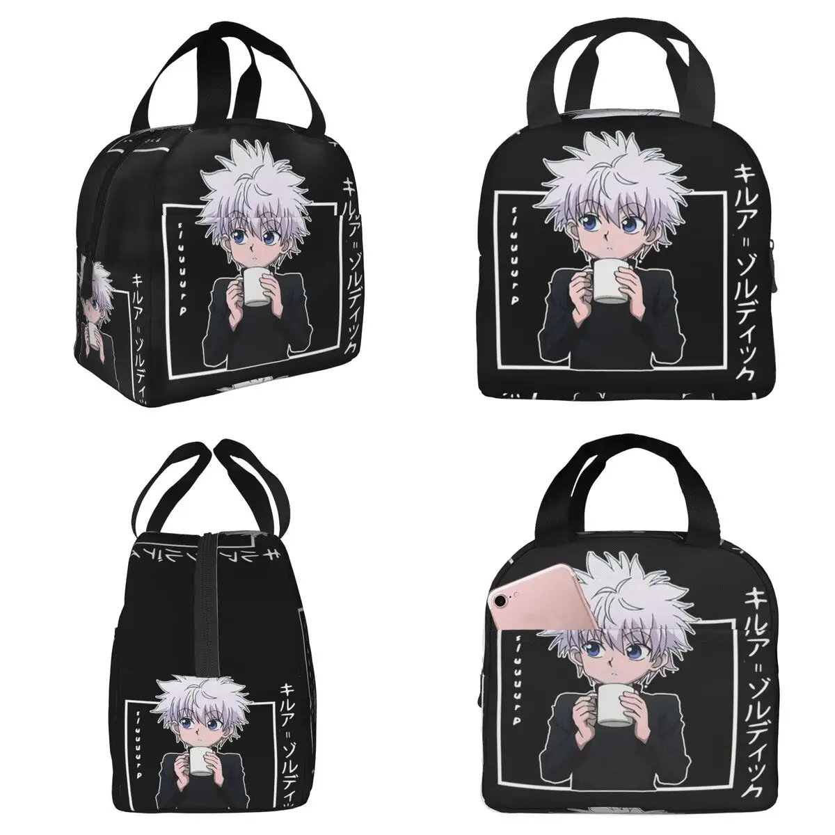 Термосумка для обедов Killua Zoldyck Anime Hunter X Hunter, изолированная, для офиса, герметичная, контейнер для еды
Термосумка для обедов Killua Zoldyck Anime Hunter X Hunter, изолированная, для офиса, герметичная, контейнер для еды