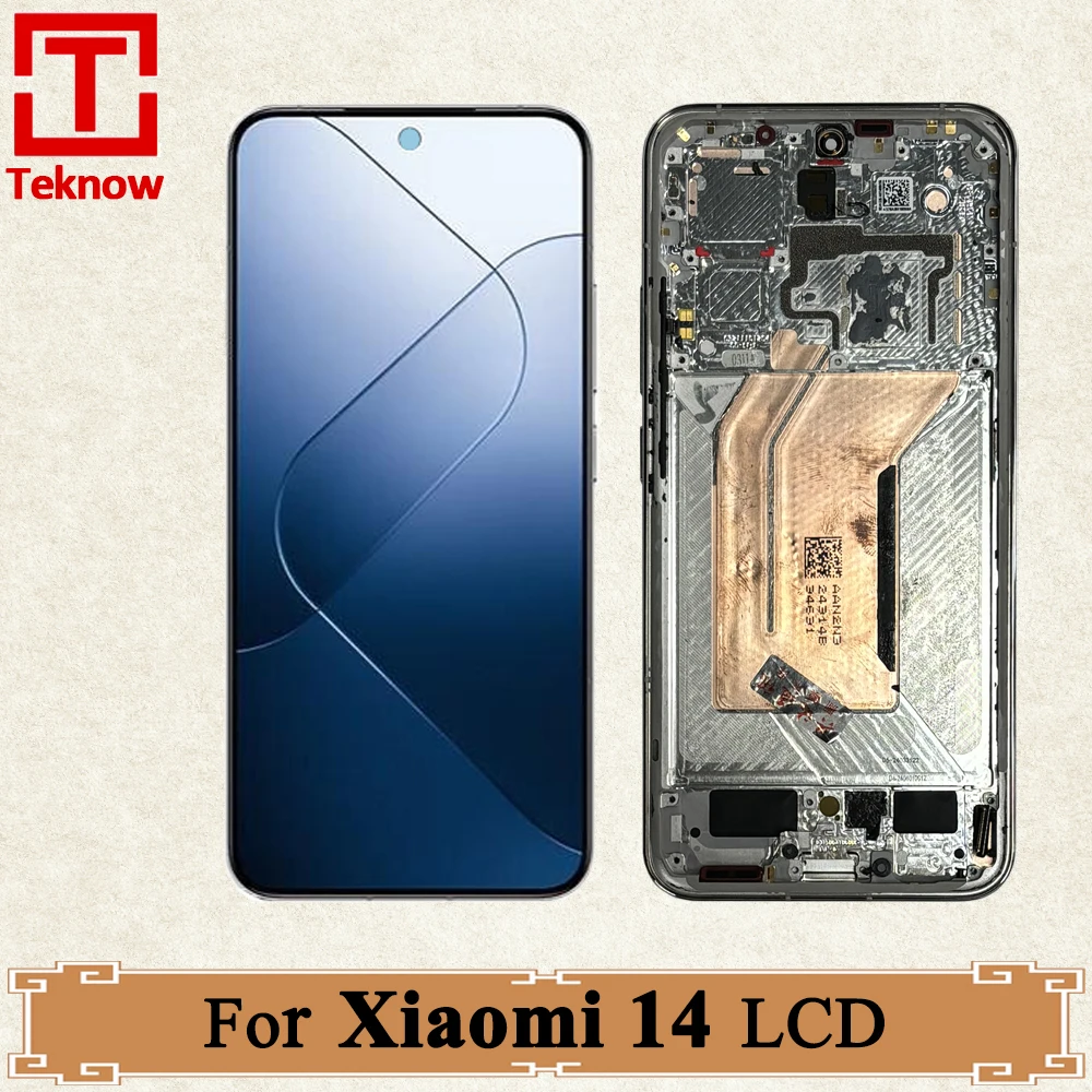 AMOLED 6.36" For Xiaomi 14 LCD Display 23127PN0CC Touch Screen Digitizer Assembly Repair Replacement For Xiaomi Mi 14 Screen
AMOLED 6.36" For Xiaomi 14 LCD Display 23127PN0CC Touch Screen Digitizer Assembly Repair Replacement For Xiaomi Mi 14 Screen
