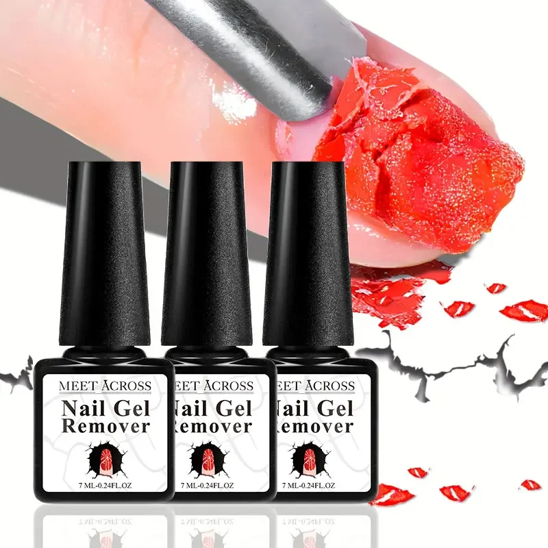 MEET ACROSS 3PCS 7ml Magic Fast Remover Gel Nail Polish Soak Off Degreasr For Manicure Layer Nail Art Removal Cleaning
MEET ACROSS 3PCS 7ml Magic Fast Remover Gel Nail Polish Soak Off Degreasr For Manicure Layer Nail Art Removal Cleaning