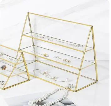 Nordic Bedroom Stud Jewelry Acrylic Storage Rack Three Layers High Capacity Lipstick Necklace Makeup Holder Showcase Organizer
Nordic Bedroom Stud Jewelry Acrylic Storage Rack Three Layers High Capacity Lipstick Necklace Makeup Holder Showcase Organizer