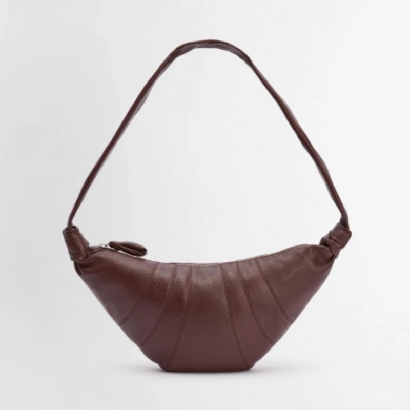 LEM Retro Minimalist Style New Grain Top Cowhide Croissant Luxury Shoulder Bag Solid Color Crossbody Bag Unisex
LEM Retro Minimalist Style New Grain Top Cowhide Croissant Luxury Shoulder Bag Solid Color Crossbody Bag Unisex